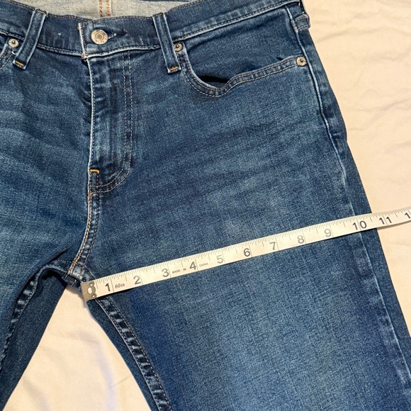 Hollister Slim Straight Jeans Mens 31x32 Epic Flex Medium Wash Stretch Denim - Picture 7 of 9